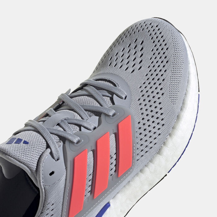 adidas Men's Pureboost 23 Running Shoes Grey adidas Men's Pureboost 23 Running Shoes Grey image number 4