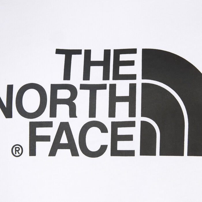 The North Face Men's Raglan Easy T-Shirt White The North Face Men's Raglan Easy T-Shirt White image number 1