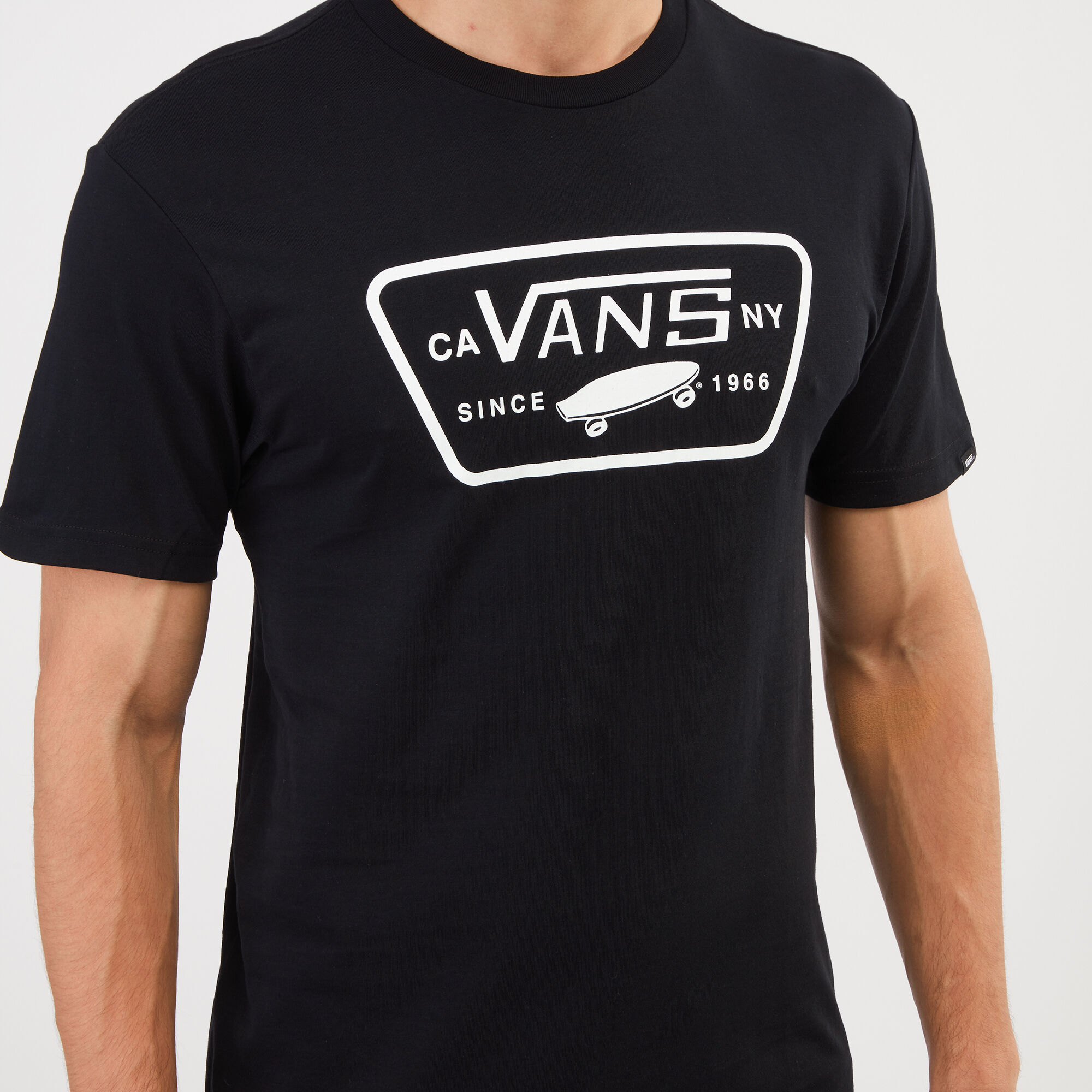 Full Patch T Shirt Black Vans in KSA SSS