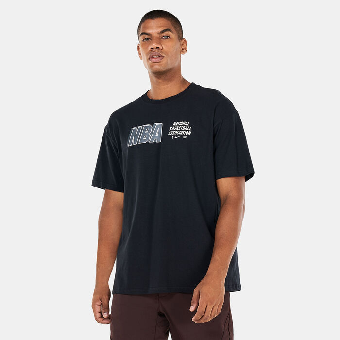 Nike Men's NBA Team 31 Courtside Max 90 T-Shirt Black Nike Men's NBA Team 31 Courtside Max 90 T-Shirt Black image number 0