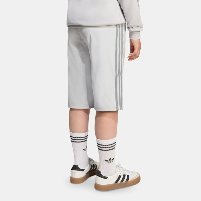 adidas Originals Kids' Minecraft Shorts Grey image number 1