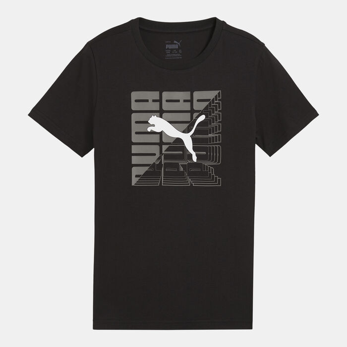 PUMA Kids' Graphics T-Shirt Black image number 0