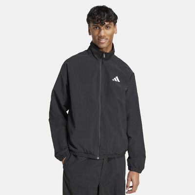 adidas Men's Essentials Windbreaker Jacket Black adidas Men's Essentials Windbreaker Jacket Black
