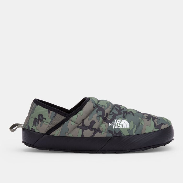 The North Face Men's Thermoball Traction V Mule Slip-On Shoes Green The North Face Men's Thermoball Traction V Mule Slip-On Shoes Green image number 0