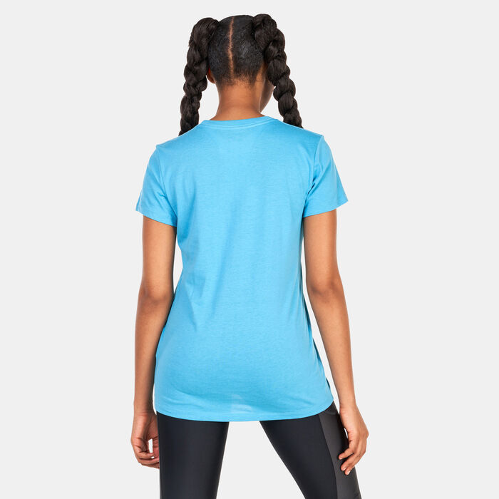 Under Armour Women's Sportstyle Graphic T-Shirt Blue Under Armour Women's Sportstyle Graphic T-Shirt Blue image number 1