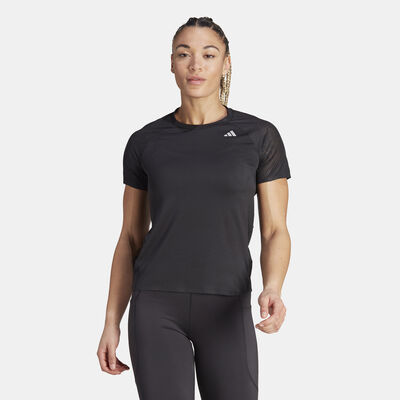 adidas Women's Adizero Running T-Shirt Black