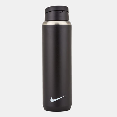 Nike Stainless Steel Recharge Straw Water Bottle Black Nike Stainless Steel Recharge Straw Water Bottle Black