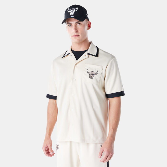 New Era Men's NBA Chicago Bulls Shirt Beige image number 0