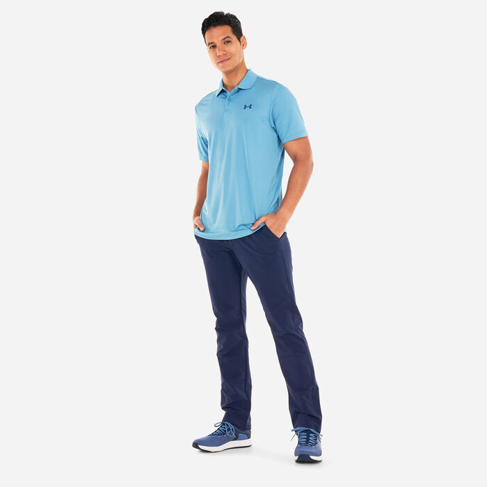 Under Armour Men's UA Performance 3.0 Polo Shirt Blue image number 2