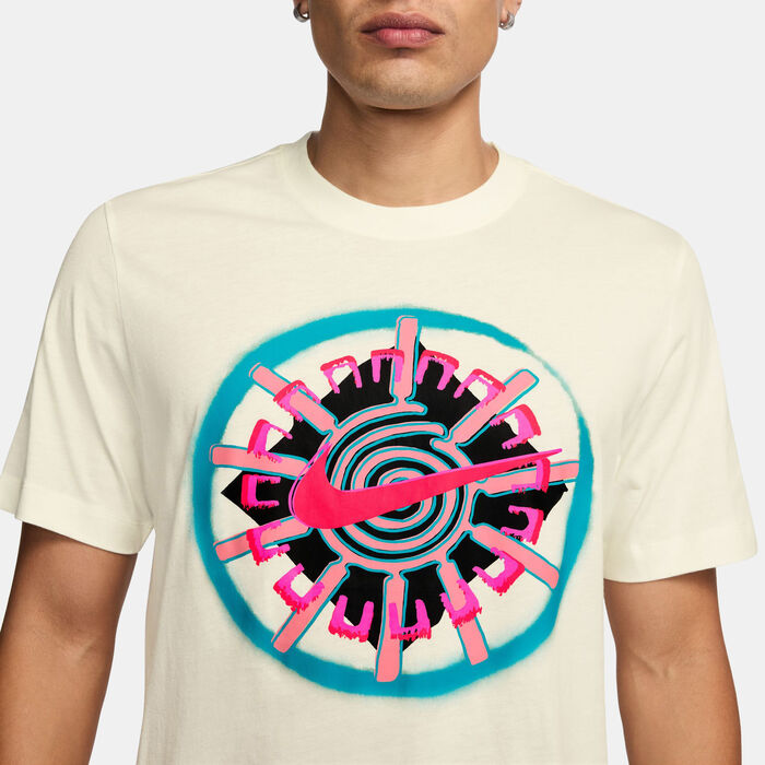 Nike Men's Sportswear T-Shirt Ivory image number 2