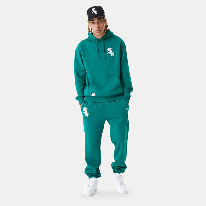 New Era Men's Chicago White Sox League Essentials Pullover Hoodie Green New Era Men's Chicago White Sox League Essentials Pullover Hoodie Green image number 2