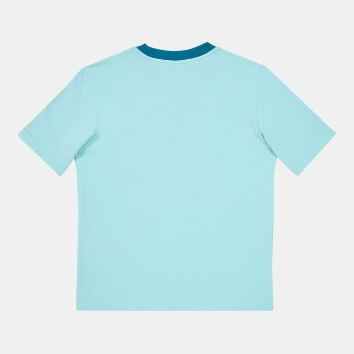 adidas Kids' X Disney Mickey Mouse T-Shirt Blue adidas Kids' X Disney Mickey Mouse T-Shirt Blue image number 1