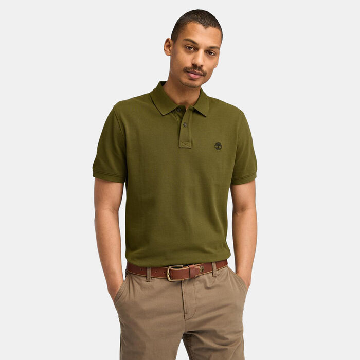 Timberland Men's MILLERS RIVER Polo Shirt Green Timberland Men's MILLERS RIVER Polo Shirt Green image number 0