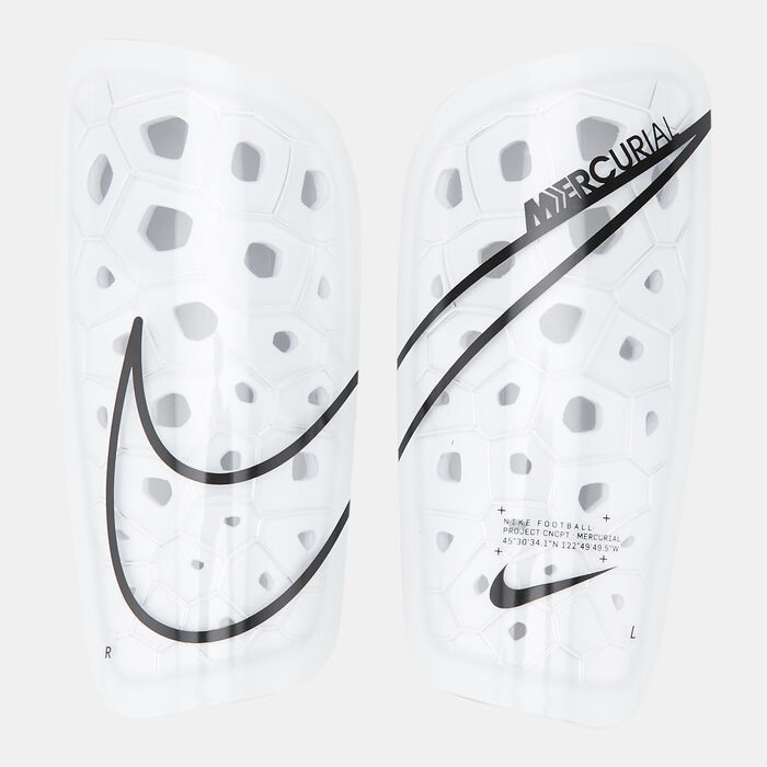 Nike Men's Mercurial Lite Football Shinguards White Nike Men's Mercurial Lite Football Shinguards White image number 0