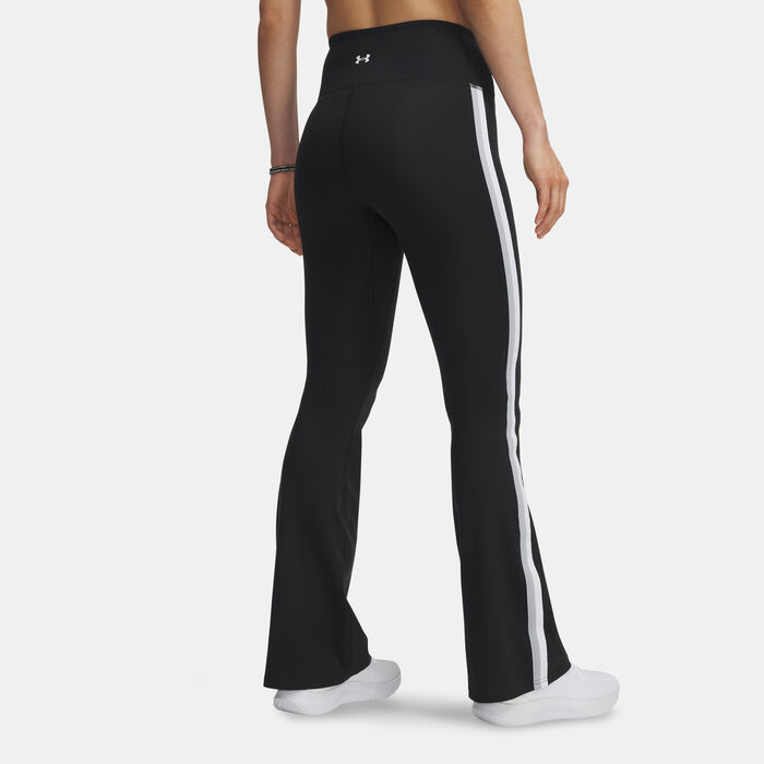 Under Armour Women's Motion Sport Tape Flared Pants Black image number 1