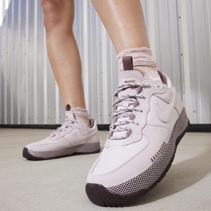 Nike Women's Air Force 1 Wild Shoes Pink Nike Women's Air Force 1 Wild Shoes Pink image number 1