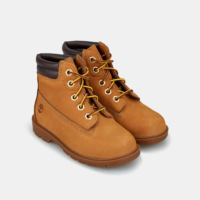Timberland Kids’ 6-Inch Water-Resistant Basic Boot yellow image number 1
