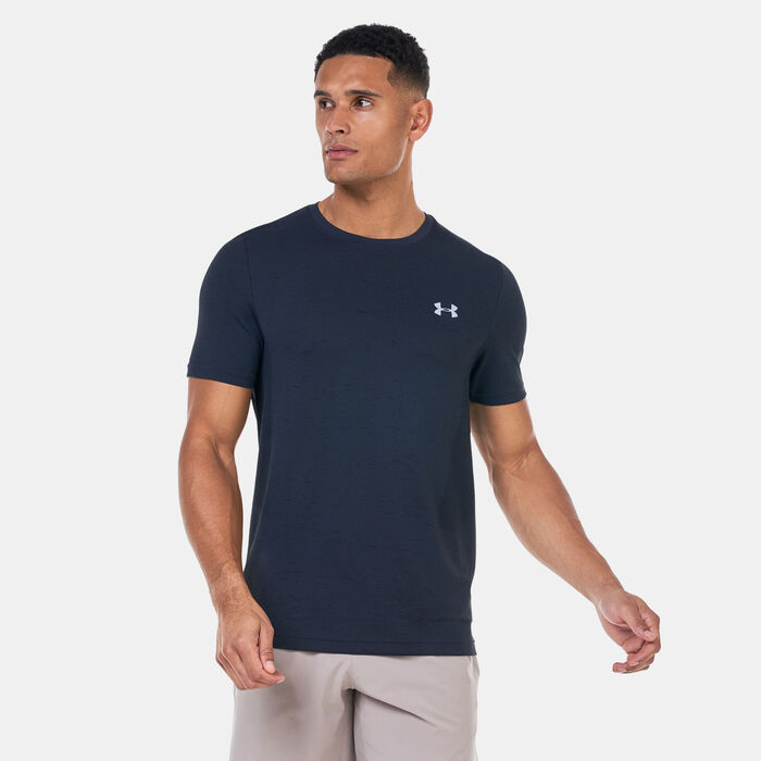 Under Armour Men's Vanish Seamless T-Shirt Black Under Armour Men's Vanish Seamless T-Shirt Black image number 0