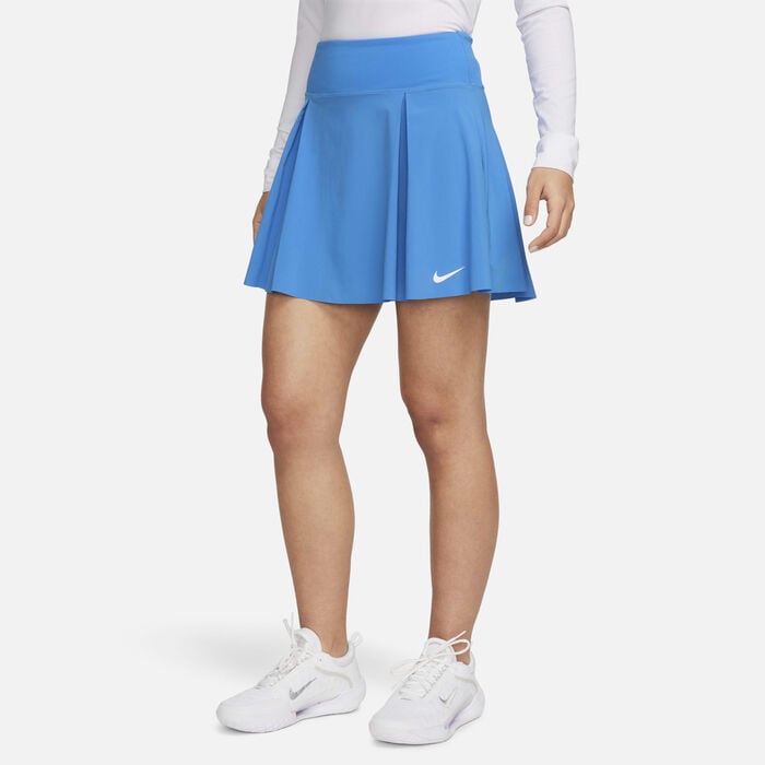 Nike Women's Dri-FIT Advantage Tennis Skirt Blue Nike Women's Dri-FIT Advantage Tennis Skirt Blue image number 0