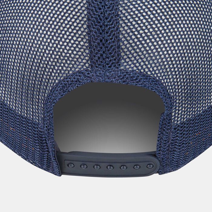 Timberland Men's 3D Logo Trucker Cap Blue Timberland Men's 3D Logo Trucker Cap Blue image number 1