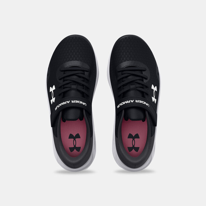 Under Armour UA Pursuit 3 AC Running Shoe (Younger Kids) Black image number 4