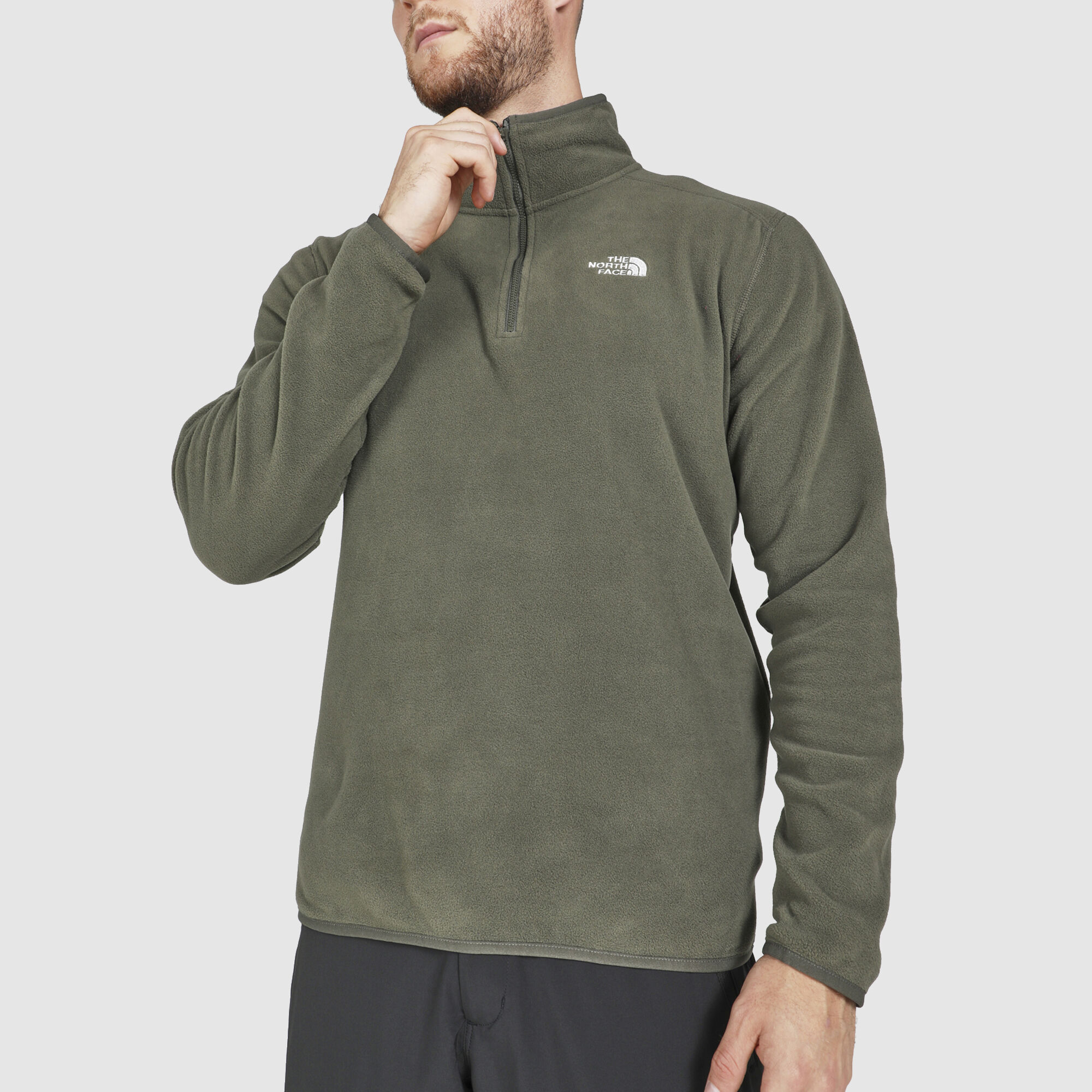 north face half zip fleece jacket