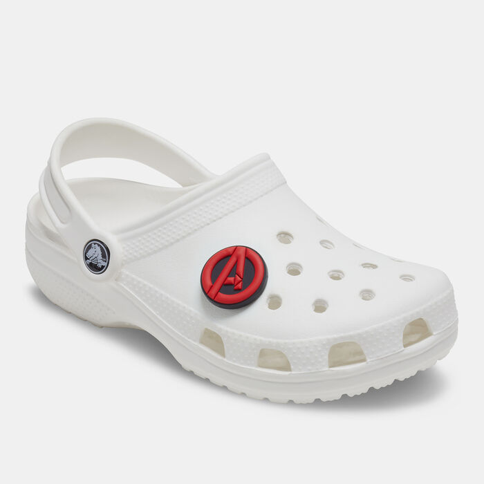 Crocs Avengers Symbol Shoe Charm Multi-Color Crocs Avengers Symbol Shoe Charm Multi-Color image number 1
