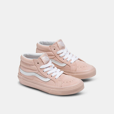 Vans Kids' Sk8-Mid Reissue Shoes Pink