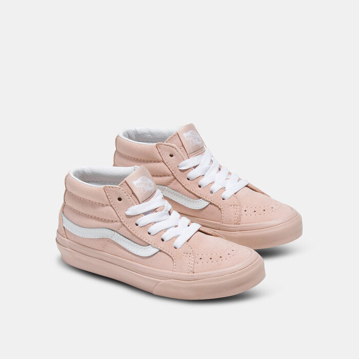 Vans Kids' Sk8-Mid Reissue Shoes Pink image number 1
