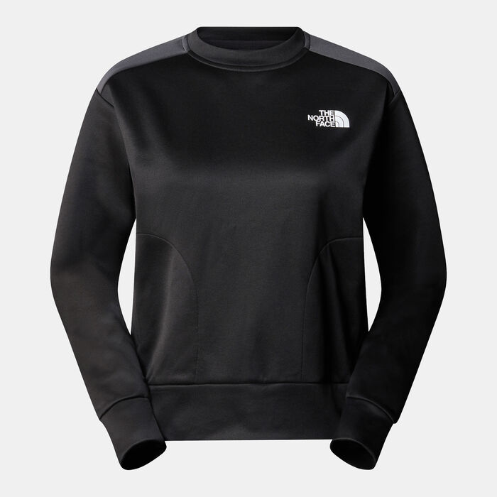 The North Face Women's Reaxion Fleece Sweatshirt Black image number 0