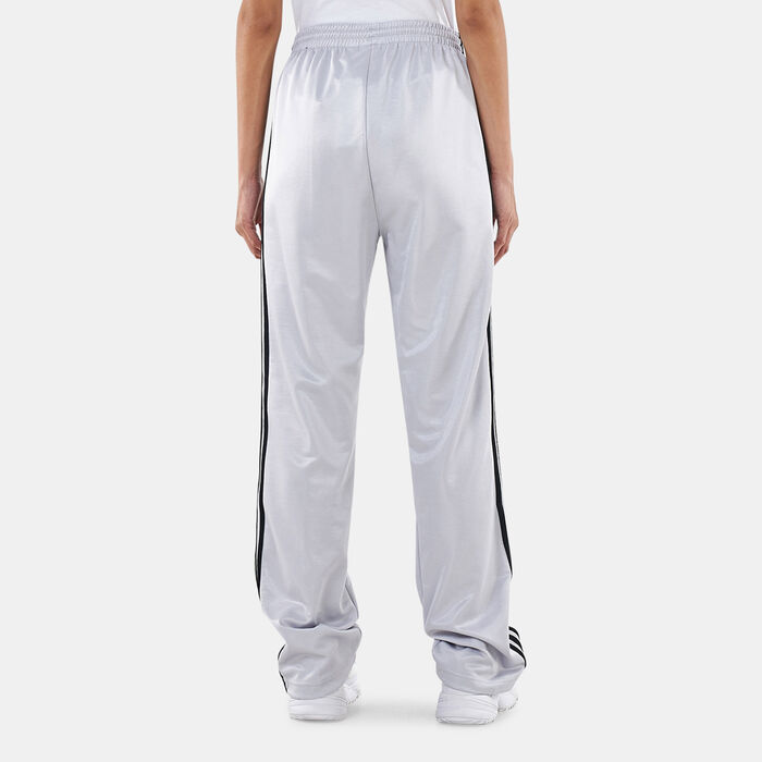 adidas Originals Women's Adicolor Classics High-Shine Straight-Leg Track Pants Silver image number 1