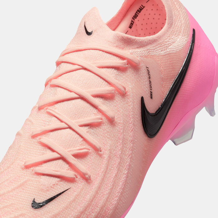 Nike Men's Phantom GX 2 Elite Firm Ground Football Shoes Peach image number 4