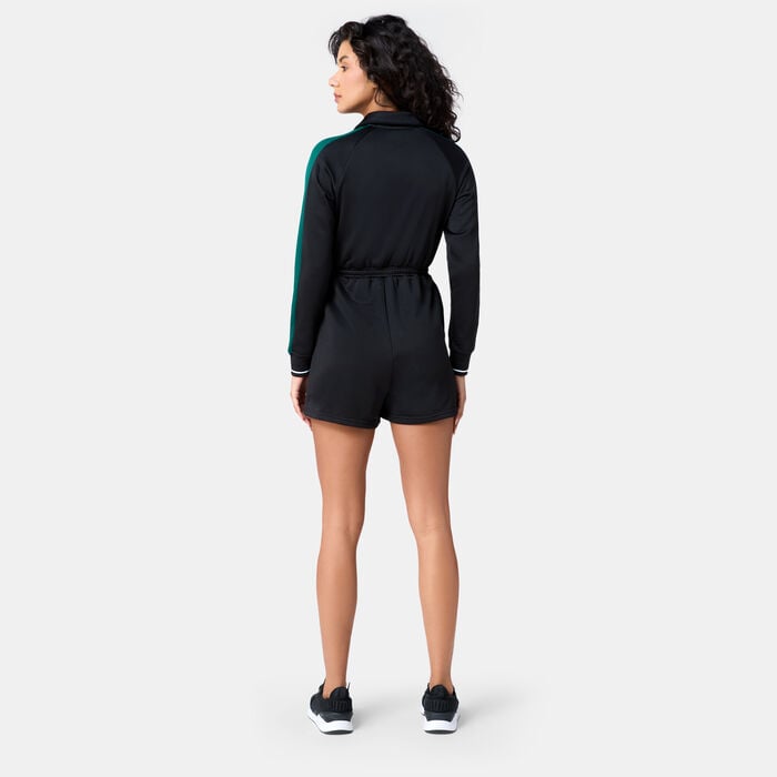 PUMA Women's PLAY LOUD T7 Romper Black PUMA Women's PLAY LOUD T7 Romper Black image number 1