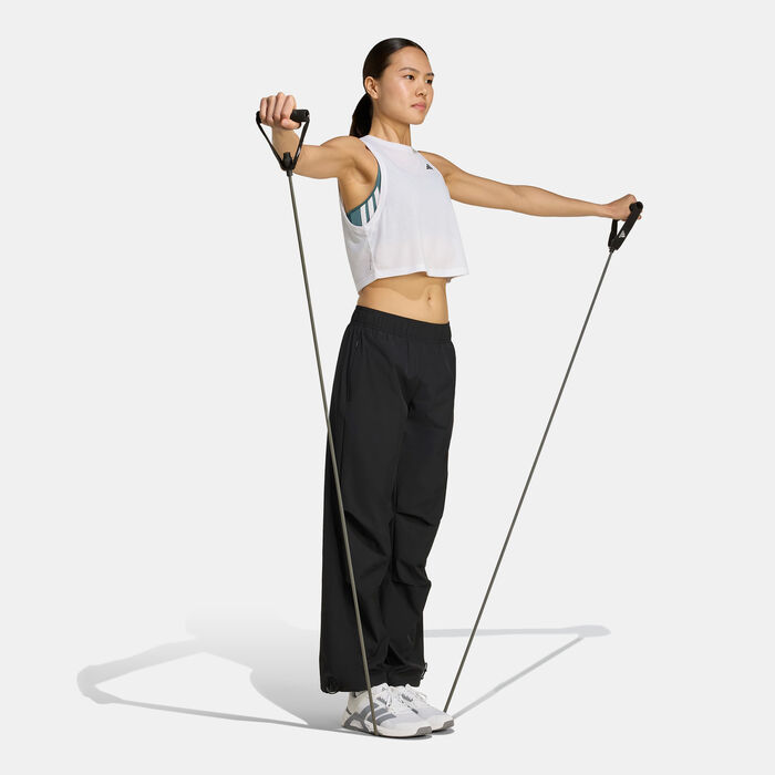 adidas Women's Workout Essentials Training Pants Black image number 4