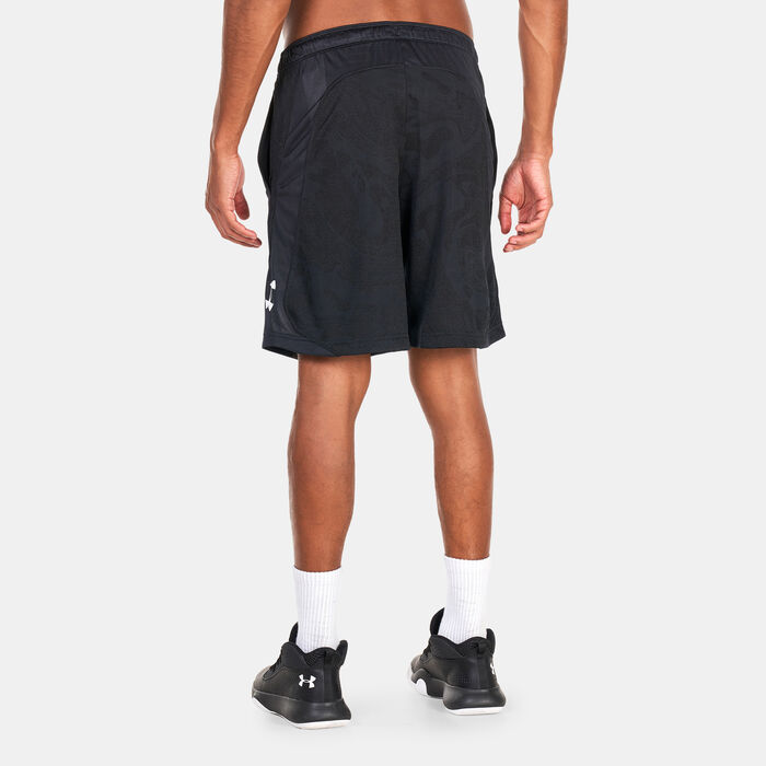 Under Armour Men's UA Heatwave Hoops Shorts Black Under Armour Men's UA Heatwave Hoops Shorts Black image number 1