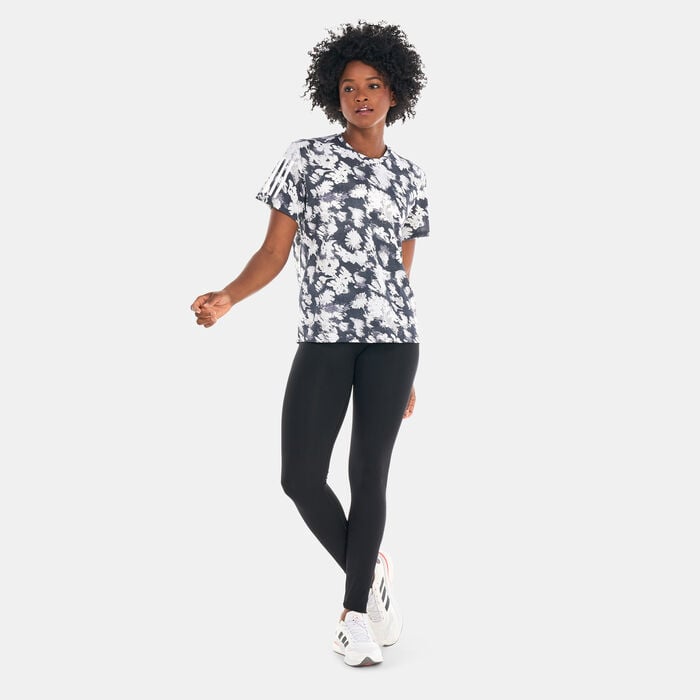 adidas Women's Own the Run Summer Cooler Running T-Shirt Grey adidas Women's Own the Run Summer Cooler Running T-Shirt Grey image number 2