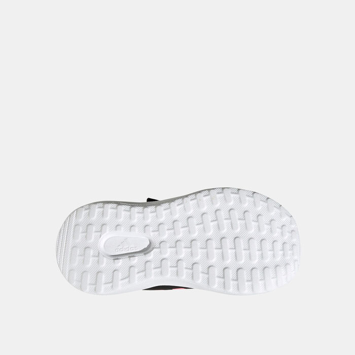 adidas Kids' FortaRun 2.0 Cloudfoam Top Strap Shoe Black image number 3