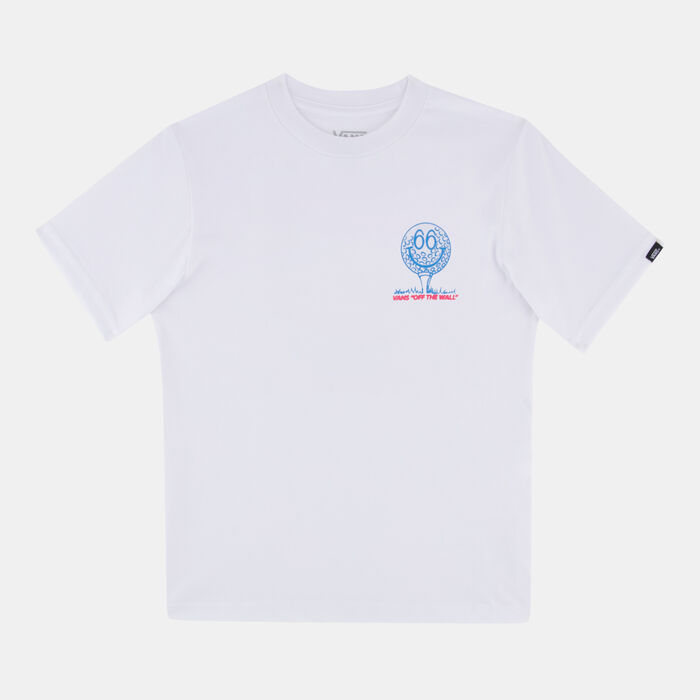 Vans Kids' Back Nine T-Shirt White image number 0
