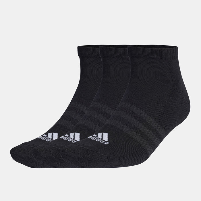 adidas Men's Cushioned Low-Cut Socks (3 Pack) Multi-Color image number 0