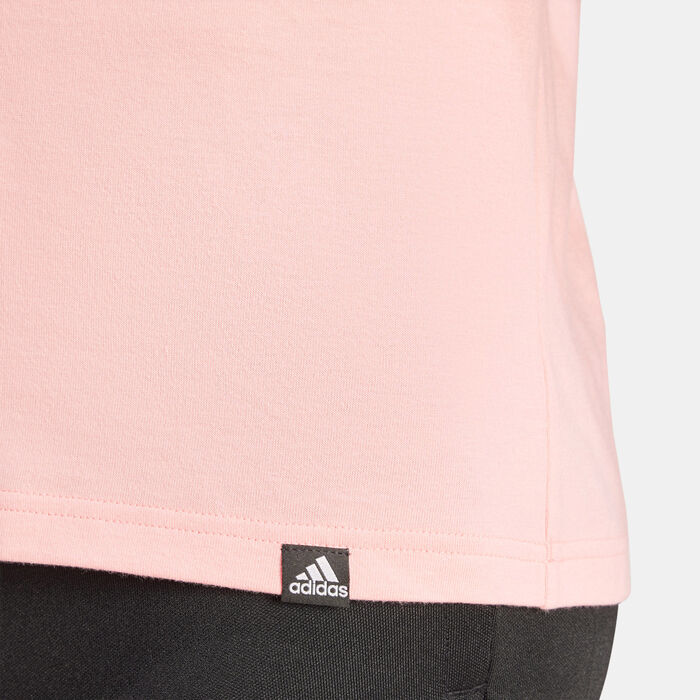 adidas Women's Positivity Graphic T-Shirt Pink adidas Women's Positivity Graphic T-Shirt Pink image number 4