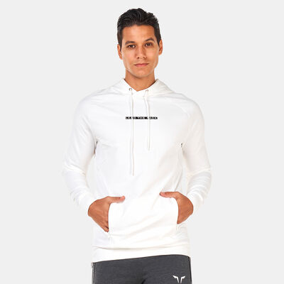SQUATWOLF Men's Statement Hoodie White