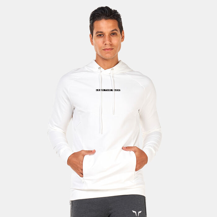 SQUATWOLF Men's Statement Hoodie White SQUATWOLF Men's Statement Hoodie White image number 0