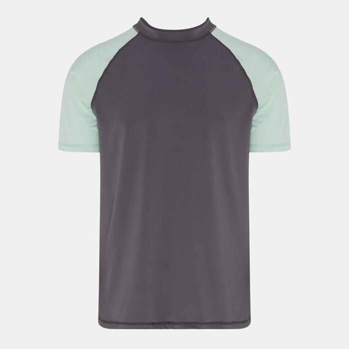 Sun and Sand Sports Men's Rashguard Grey Sun and Sand Sports Men's Rashguard Grey image number 0