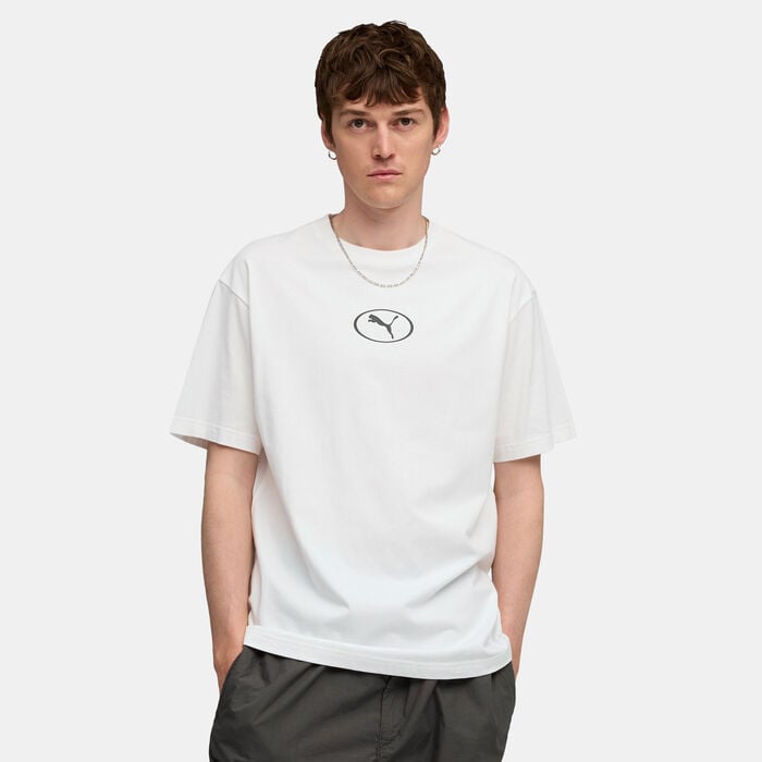 PUMA Men's Sport T-Shirt White PUMA Men's Sport T-Shirt White image number 0