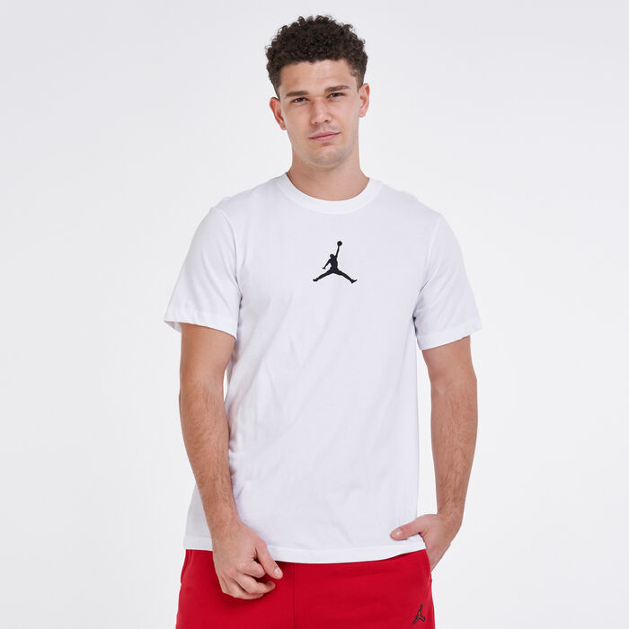 Jordan Men's Dri-FIT Jumpman T-Shirt White image number 0