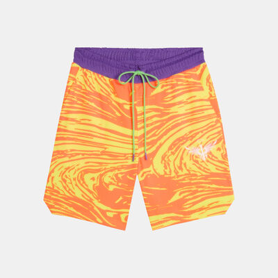 PUMA Men's Melo Spark Basektball Shorts yellow