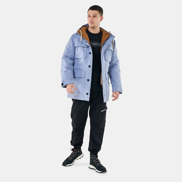 Timberland Men's Dryvent Expedition Field Parka Winter Jacket Grey Timberland Men's Dryvent Expedition Field Parka Winter Jacket Grey image number 2