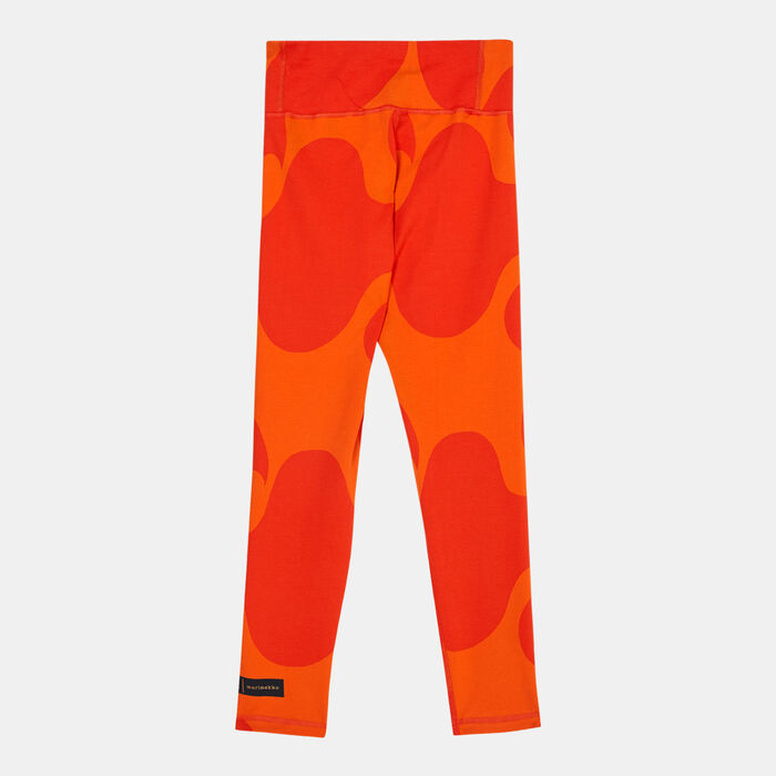adidas Kids' Marimekko Leggings Orange image number 1