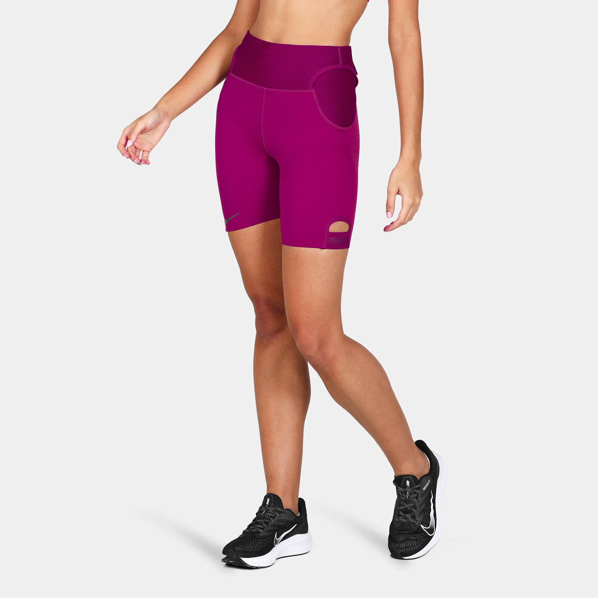 7 inch top running shorts women's