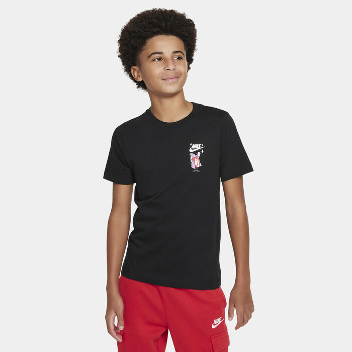 Nike Kids' Sportswear "Lunar New Year" T-Shirt Black Nike Kids' Sportswear "Lunar New Year" T-Shirt Black image number 1